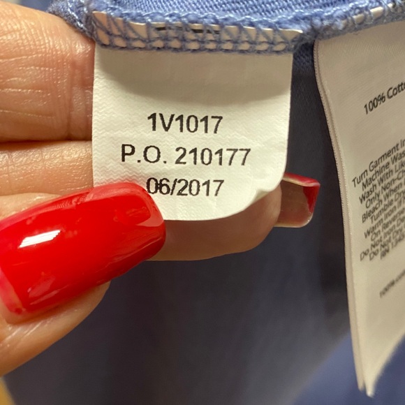 Vineyard Vines size XL Light Blue Cotton Shirt Long sleeve preppy soft comfy - Picture 10 of 10